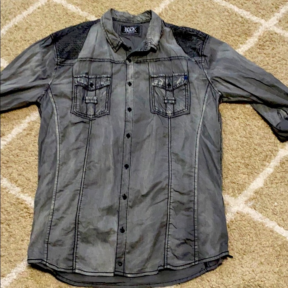 Buckle Black XL athletic fit shirt